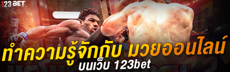 ทำความรู้จักกับ มวยออนไลน์ บนเว็บ 123bet